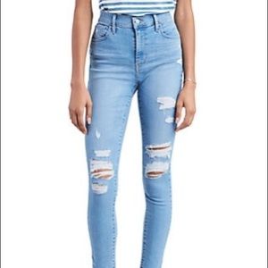 Levi’s 720 high rise super skinny jeans
